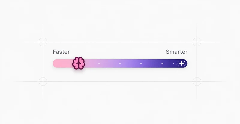 Visual representation of Effort slider