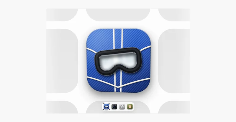 Preview of Glossy app icon