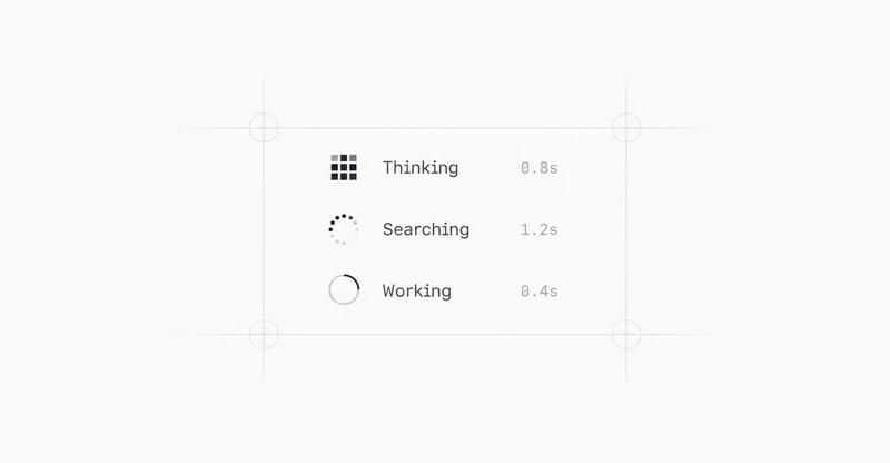 Visual representation of Loading state