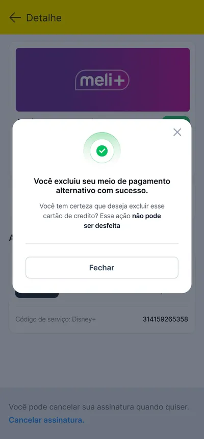 Step 10: Sucesso