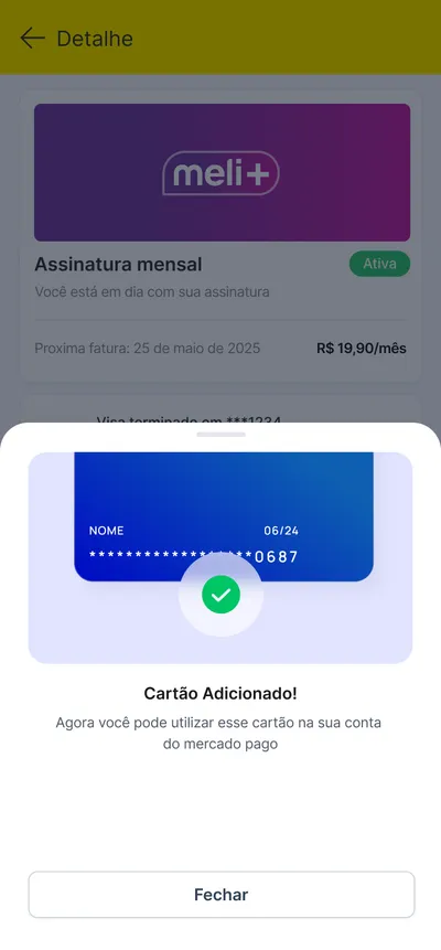 Step 5: Sucesso